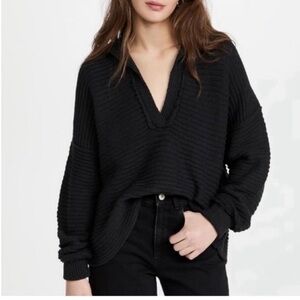 Free People Marlie Pullover Oversized Knit Sweater